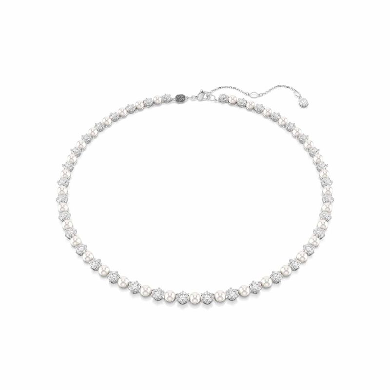 Swarovski Matrix Tennis Necklace image number 0